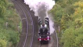 THE FASTEST Mainline Steam Trains 2013 [upl. by Mintun]