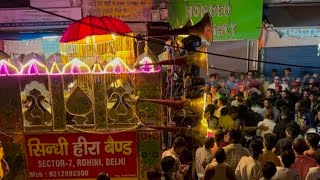 Durga puja 2024 patna Sindhi hira band rohini delhi🏆🏆🏆 ON The Fire🔥 blasting performance 🥁9 mi 👌 [upl. by Hpejsoj]