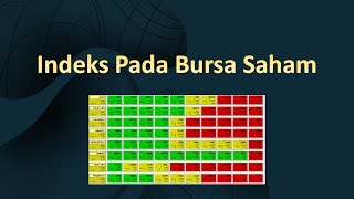 Mengenal Indeks Pada Bursa Saham [upl. by Aetnahs18]