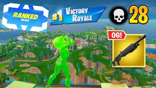 Fortnite Ranked Reload  High Kill Solo vs Duos OG Gameplay Keyboard amp Mouse [upl. by Buffum873]