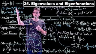 SturmLiouville Eigenvalues and Eigenfunctions  Partial Differential Equations  Lecture 25 [upl. by Nomed]