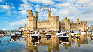 Caernarfon Castle  the iconic Medieval Castle in North Wales [upl. by Tenej]