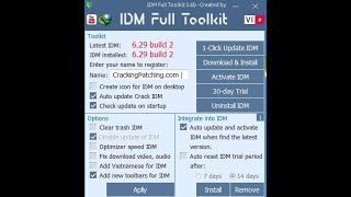 IDM Full Toolkit 38 [upl. by Goggin]