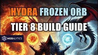 Hydra Winterglass can cook T8s  Build Guide  Diablo 4  S5 Sorcerer [upl. by Ydnarb101]