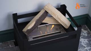 Ecosy Bioethanol Fireplace Grate [upl. by Farnham988]