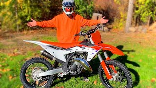 NEW 2023 KTM 125 SX Two Stroke is INSANE [upl. by Mazel]