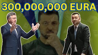 PLENKOVIĆ Dali smo 300000000 EURA Ukrajini [upl. by Jariv]