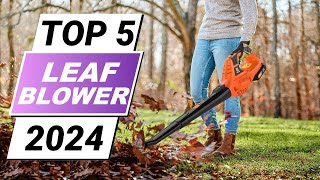 ✅Best 5 Leaf BlowerBest Gas Leaf Blower Buying Guide 2024 [upl. by Allrud476]