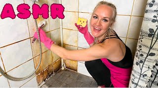 Limpieza de un baño sucio ASMR 🧼 [upl. by Eceinehs]