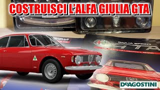 COSTRUISCI lALFA GIULIA GTA De AGOSTINI 1a amp 2a USCITA  REGALI [upl. by Rossie403]