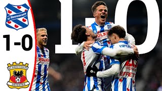 Heerenveen vs Go Ahead Eagles 10 All Goals and Extended Highlights [upl. by Odilo35]