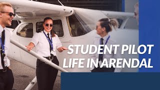 Student pilot life in Arendal Norway [upl. by Peednama]