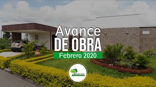 Avance de obra  Arboretto Reserva Campestre  Febrero 2020 [upl. by Asssilem]