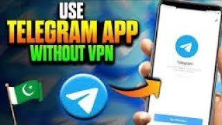 How to use Telegram in Pakistan without any VPN [upl. by Karlik989]