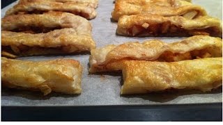 Recept 16 Appeltaart Frietjes [upl. by Shanney]