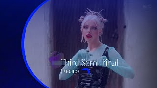 Eurozone Song Contest IV 🇦🇺  Tercera Semifinal Recap [upl. by Ahsenat]