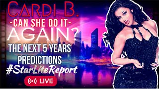 CAN SHE DO IT AGAIN Celebrity Tarot Reading Cardi B The Next 5 Years Predictions starlitereport 👠⭐ [upl. by Koerner]