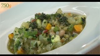 Recette de la Soupe au pistou  750g [upl. by Aliakam506]