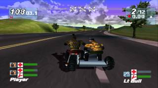 Road Rash Jailbreak SideCar Co op gameplay [upl. by Alicec]