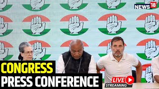 Wayanad Election Results Live  Congress Press Conference Live  Maharashtra Election Result  N18L [upl. by Lzeil635]