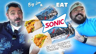 Sonics Crispy Tender Wraps are the SNACK WRAPS WE NEED foodreview [upl. by Eelrebma600]