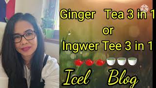 Ginger Tea or Ingwer Tee 3in 1 [upl. by Zetnahs80]