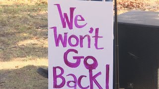 We wont go back Voters march for womens suffrage in Rockford [upl. by Abdel]