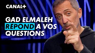 Gad Elmaleh répond à vos questions  CANAL  Dailleurs  CANAL [upl. by Polad]