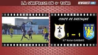 Coupe de Bretagne  Hermine Concarneau  FC Pont lAbbé 21 [upl. by Dannye]