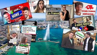 Influenceurs frontaliers ils vantent le travail en Suisse [upl. by Ahsakal750]