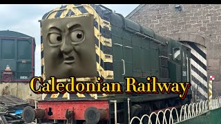 Caledonian Railway visit [upl. by Ashlan]