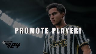 Promote Player How to Move Reserve Player to the First Team in Football Manager Mobile 2024 [upl. by Aicenaj]