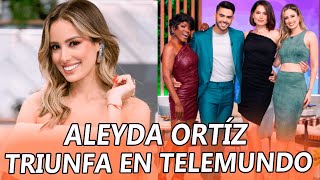 😍Aleyda Ortíz TRIUNFA hoy en Telemundo ¡Todos los detalles [upl. by Kenlay503]