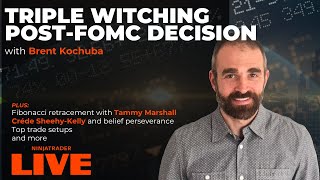 Triple witching after a key FOMC decision Plus Créde SheehyKelly and Tammy Marshall join us [upl. by Brosine]