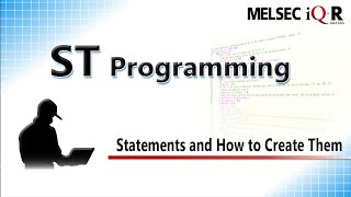 MELSEC iQR Series ST Programming Training Video [upl. by Nezam840]