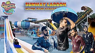 Sunway lagoon water park Karachi with Arbab brothers universe sunwaylagoon [upl. by Niattirb]