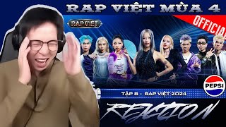 Rap Việt 2024 Tập 8  ViruSs Reaction [upl. by Kcered]