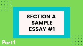 A VCE Text Response Essay  Wordsworths Poetry Analysis  Part 1  Raw 50 English [upl. by Haididej]