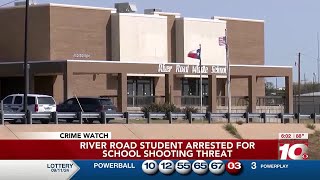 VIDEO River Road Middle School student arrested for school shooting threat [upl. by Llenyar354]