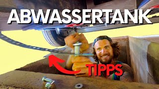 Richtige Abwassertank Montage Anleitung und Tipps für Grauwassertank [upl. by Sihtnyc]