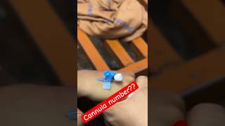 What is Cannula number  cannula cannulation shortsyoutube 💉trending new SMpharmacy [upl. by Orva]