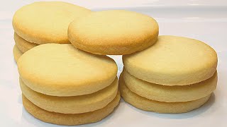 3 Ingredient Shortbread Cookies  Easy and Delicious Shortbread Cookies [upl. by Rakia795]