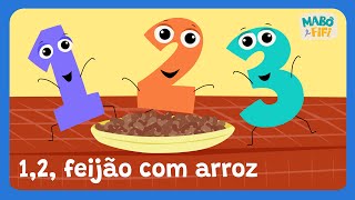 1 2 FEIJÃO COM ARROZ  Rima infantil  vídeos musicais educativos  maboefifi [upl. by Wolpert]