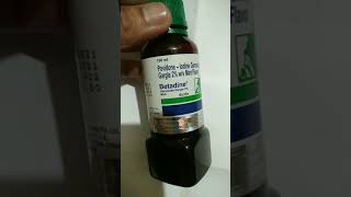 Betadine best Germicide GargleShort Video Fitness ka Marg l [upl. by Ness772]