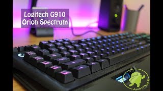 Recensione Tastiera Meccanica Logitech G910 Orion Spectrum Amore a prima svista [upl. by Ahsienroc]