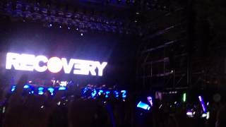 Eminem  Opening  Wont Back Down Eminem Recovery Tour in Seoul Korea [upl. by Aihsekram]