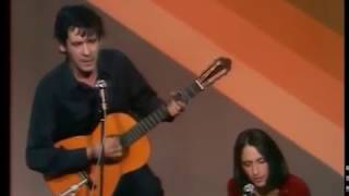 PACO IBÁÑEZ Y JOAN BAEZ 1973 NANA DE LA MORA Y A GALOPAR [upl. by Rehpetsirhc]