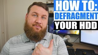 How to Defragment Your HARD DRIVE HDD [upl. by Wurtz741]