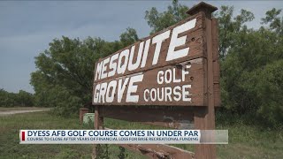 Dyess AFB golf course closing permanently due to quotbudget constraintsquot [upl. by Urbana]