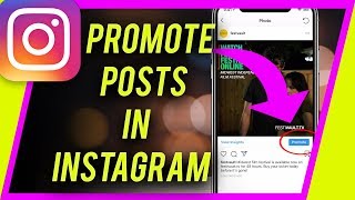 How to Use Instagram Promote Button Grow with ads inside Instagram [upl. by Nolrac]